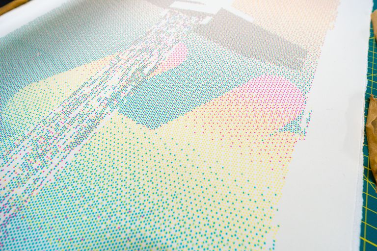 Artwork from project The Drawing Machine